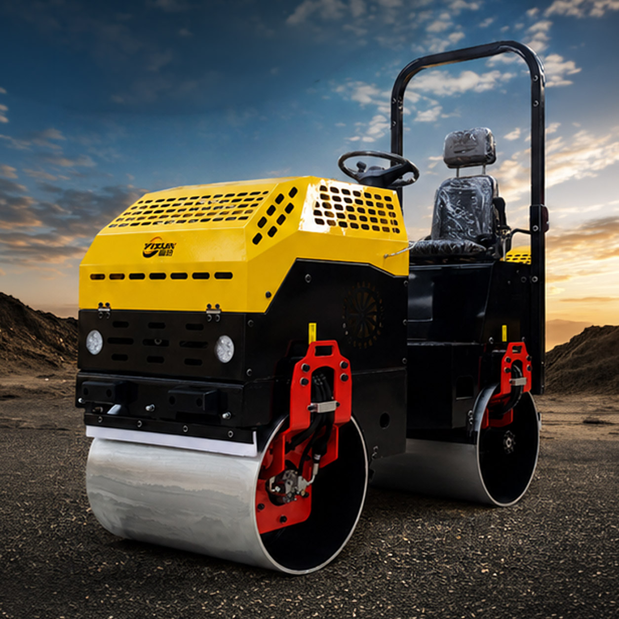 YIXUN YX1500 - Rodillo Compactador