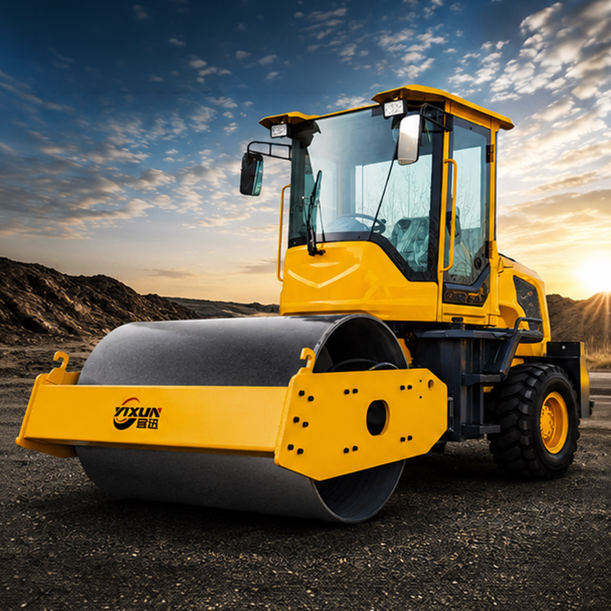 YIXUN YX6000 - Rodillo Compactador